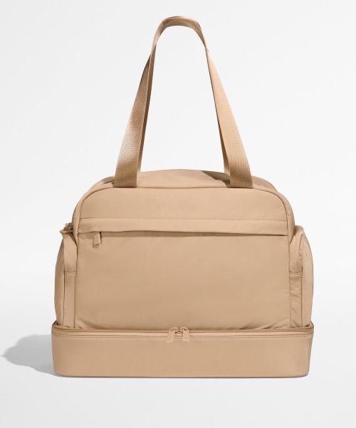 Featherlight Overnight Bag in Camel Brown